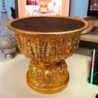 ราคา มีบริการเก็บปลายทาง พานอลูมิเนียม ปูผ้าตาด ขอบดิ้นทอง ทรงธรรมนูญ | ขนาด 8 ซม. - 24 ซม. (1731399652976526814)