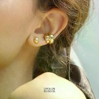 ราคา [Open on Museum] Ques Ear Set - Silver Stud and Silver Ear Cuff เซ็ทต่างหูเงินแบบติดหู พร้อมต่างหูเงินแบบหนีบ (1730062776243751056)
