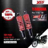 ราคา estateshop52 ความคงทน YSS โช๊คแก๊ส TOP PLUS ใช้อัพเกรดสำหรับมอเตอร์ไซค์ YAMAHA FIN / FINN 115i ปี 2018-2020 【 RD220-280P-47-85P 】 โช๊คคู่หลัง สปริงแดง [ โช๊ค YSS แท้ ประกันโรงงาน (1731829334317173724)