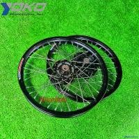 ราคา deplorshop คุณภาพรับประกันได้ ชุดล้อพร้อมใส่ Yoko ชุดล้อดุมดั้มโนวา งานดุมดำ ชุดล้อโยโกดำ YOKO ขอบเรียบ ดุมดำ พร้อมใส่ พร้อมบูทลูกปืน ดุมดั้ม โนวา ดำ ชุดล้อดุมดั้มโนวา สมาย เทน่า (1731188254348839051)