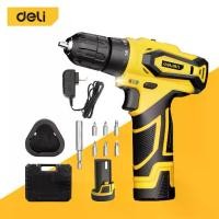 ราคา Deli สว่าน สว่านไฟฟ้า เจาะปูน ไขควงไฟฟ้า สว่านไร้สาย สว่านไขควง สว่านเจาะปูนไร้สาย อุปกรณ์ครบครัน Electric Drill (1731690430085367902)