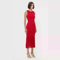 ราคา เสื้อผ้าผู้หญิง เดรสพันแผล ใหม่ในปี 2024 พู่กลวงออก เชียร์ สีแดง คอกลม สง่างามและสง่างาม สไตล์ชุด (1732333694765730068)