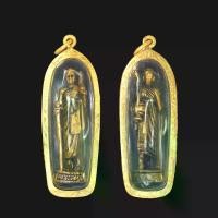 ราคา พร้อมส่งจากไทย พระเครื่อง พระสีวลี ร่ำรวยเงินทอง มีกินไม่มีอด เลี่ยมกรอบชุบทองแท้ จี้พระ จี้เครื่องราง (1731210642037508063)