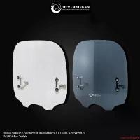 ราคา แบบพกพา ชิวหน้า + ขายึดรูกระจก สแตนเลส REVOLUTION C-125 Supercub บังไมล์ บังลมหน้า C125 มอเตอร์ไซค์ Motorcycle รถ (1731695237816354993)