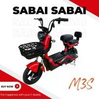 ราคา จักรยานไฟฟ้า 2 ล้อ รุ่น M3S เบาะ 2 ที่นั่ง รถ สามล้อ มอเตอร์ไซค์ จักรยาน ไฟฟ้า แรง ๆ (1730011127123446218)