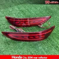 ราคา churchashop แบบพกพา ทับทิมท้าย City 2014 2015 2016 ทับทิมท้าย มีหรี่และเบรก ไฟ 2 step ตรงรุ่น มอเตอร์ไซค์ Motorcycle รถ สายพาน (1730877211630143699)