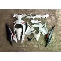 ราคา จัดส่งจากกทม ชุดสีเวฟ110i นิว 2012-2018 ขาว-ท้ายดำ พร้อมแปะลายเคลือบเงาแท้ ชุดใหญ่ ( 15ชิ้น )เปลือก เฟรมWAVE110i new ประกอบสนิท ABS Sticker มอเตอร์ไซค์ Motorcycle รถ (1731164830645717431)