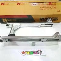 ราคา tymxwpSHOP45 ใช้งานได้ NUI สวิงอาร์ม สวิงอามเชง สวิงอาร์มหนุ่ย อามย่อ WAVE110i/ WAVE125/ DREAM SUPERCUB อามย่น110i ย่นแบบสุดๆ เจาะยาวยาว ทรงเชงคานกลม Motorcycle มอเตอร์ไซค์ รถ (1731592773132061688)