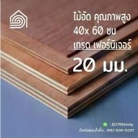 ราคา ไม้อัด 40*60 ซม (เกรด เฟอร์นิเจอร์) หนา 20 มม ไม้อัดยาง ไม้ผนัง ไม้อัด หน้าโต๊ะ ชั้นวางของ แผ่นไม้ทำโต๊ะ ไม้ทำเก้าอี้ (1731779499606182315)