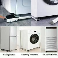 ราคา 【COD】2pcs ฐานตู้เย็น ฐานรอง เครื่องซักผ้า รองตู้เย็น ฐานรองเตาแก๊ส ล้อมือถือ ฐานรอง  เฟอร์นิเจอร์ ปรับขนาดได้ ฐานตู้เย็น ฐานรองเครื่องซักผ้าแบบถอดได้ (1731376058699319909)