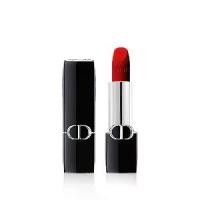 ราคา DIOR Rouge Dior Lipstick 1.5g .ลิป Dior เนื้อแมทเวลเวท ช่วยให้ริมฝีปากดูอิ่มเอิบและเบาสบายสบาย #999 (1731729246145448075)