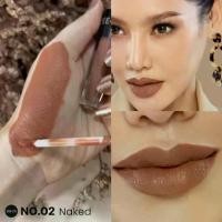 ราคา ลิปสติกสี เบอร์ 02 Naked (สีน้ำตาลนู้ด) ลิปแมทคุณภาพเทียบเท่าแบรนด์ดัง สีติดทน เม็ดสีแน่น พร้อมสารบำรุงlip ลิปสติก ลิป lipstick ไม่ติด ทนทาน (1731729672972438154)