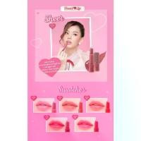 ราคา CUTE PRESS ลิปสติก HEART ID LIP 3 เนื้อ 3 Style ขนาด 3.7g ลิปสติก lipstick (1732227291119061496)