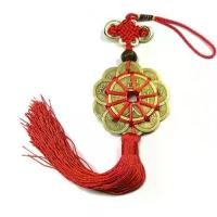 ราคา จัดส่งในกรุงเทพฯ เหรียญจีนโบราณ เหรียญเรียกเงินเรียกทอง 10เหรียญ ร้อยเชือกถักมงคลจีนสีแดง (1731232533257684589)