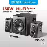 ราคา Edifier S351DB ลำโพง 2.1 พร้อมซับวูฟเฟอร์ กำลังขับ RMS 150W บลูทูธ 5.1 ออปติคัล โคแอกเชียล RCA คู่ (1731412249736349508)