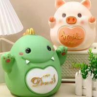 ราคา กระปุกออมสินแมว กระปุกออมสิน หมู กระต่าย กระปุกออมสิน ลายการ์ตูน เหมาะสำหรับเด็กชายและเด็กหญิง ปี 2024 มาใหม่ ไม่ซ้ำใคร กล่องเงิน ความจุมาก 16k คอลเลกชัน กระปุก หยอด เหรียญ กระปุกออมสิน เปิด ได้ (1731