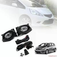 ราคา แบบพกพา ไฟตัดหมอก ไฟสปอร์ตไลท์ TOP รุ่น ฮอนด้า แจ๊ส HONDA JAZZ GE ปี 2008 - 2011 พร้อมครอบ สีดำ และชุดสายไฟ 1 ชุด รถยนต์ Car รถจักร Led (1731661324917050325)