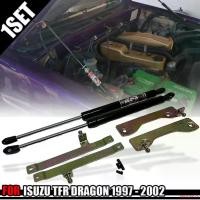 ราคา ใช้งานได้ โช๊คค้ำฝากระโปรงหน้า โช๊คฝาหน้า รุ่น อีซูซุ ISUZU TFR ดราก้อน อาย DRAGON EYE ปี 1997 - 2002 สีดำ 1 ชุด Car รถยนต์ (1731672303009106726)