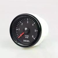 ราคา เกจวัดการเร่งความเร็ว, สากล, 52 มม., 12V, แบ็คไลท์สีขาว, เกจวัด RPM, ไฟฟ้า, ช่วง RPM: 0-6000, เครื่องวัดการเร่งความเร็ว (1732181234655791897)