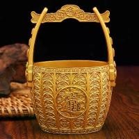 ราคา เครื่องประดับถังทอง สไตล์จีน ถังน้ำขนาดเล็ก อ่างสมบัติ ของตกแต่งบ้านและห้องนั่งเล่น ถังความมั่งคั่งสีทราย นําโชค มงคล 999 พระพุทธรูป เต้น ได้ เครื่อง บวช เหรียญ หลวง พ่อ คูณ (1732327908500801779)