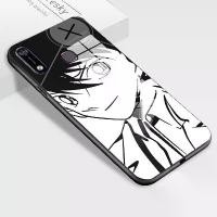 ราคา เคสนักสืบโคนันสำหรับ infinix Hot 7 Hot 7 Pro เคสโทรศัพท์ เคสกระจกนิรภัยเคลือบเงา เคสกันกระแทก (1729670267341998991)