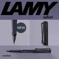 ราคา [พร้อมส่งและของแท้ช็อปไทย] LAMY Safari Steel black ซอง ซิป ริบบิ้น แอส การด์ หนังสือ Draw On Me ตาราง ออมเงิน 1 000 ปากกา 6 กระเป๋า ใส่ สี อะคริลิค ori เครื่องเขียน น่ (1731484931373435375)