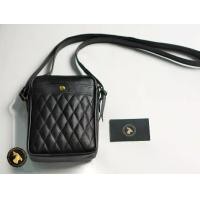 ราคา กระเป๋าสะพายหนังวัวแท้ รุ่น Cross body 23 สีดำ กระเป๋า ทรงโฟน กระเป๋าสะพายผู้ชายลาคอส (1729985987323988080)