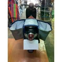 ราคา COD. กระเป๋าไปรษณีย์ กระเป๋าส่งพัสดุ กระเป๋าเอนกประสงค์ บรรจุสัมภาระ กระเป๋า Messenger กระเป๋าพาดเบาะมอเตอร์ไซค์ มี 2 สี ----1.ขาว/เทา ---2.น้ำเงิน/เทา (1732260999292750235)