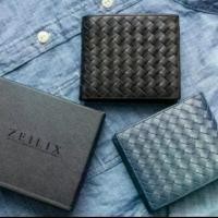 ราคา กระเป๋าสตางค์หนังสาน หนังวัวแท้ 100% ใบสั้น แบบ 3 พับ สีดำ สีน้ำเงิน สีน้ำตาล Zeilix Cross พร้อมกล่อง กระเป๋า สตางค์ ตัง แบรนด์ไทย ตังค์ สาน (1729578917837572812)