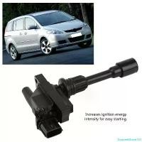 ราคา GourmetGrove123 คุณภาพรับประกันได้ [พร้อมสต็อก] คอยล์จุดระเบิดรถยนต์ สีดำ Fit สำหรับ Mazda 323 MX5 Premacy อะไหล่รถยนต์ UF408 Car Motorcycle มอเตอร์ไซค์ ออยคูลเลอร์ เวฟ 125 (1730887148139547625)