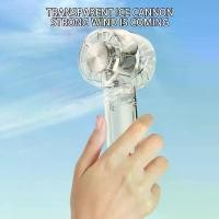 ราคา พัดลมมือถือแบบพกพา เทคโนโลยีเย็น เทคโนโลยีการบีบอัดน้ำแข็งเซมิคอนดักเตอร์ เทคโนโลยีการบีบอัดกังหัน 2.5T โปร่งใส เครื่องปรับอากาศการบีบอัดระบายความร้อนทันที พัดลมตั้งแคมป์สร้างสรร (1732334681500256800)