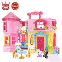 ราคา [จัดส่งทันที] Hello Kitty Sweet Home เฮลโล คิตตี้ สวีท โฮม บ้านคิตตี้ ของเล่น ของเล่นเด็ก KT-50111 (1731537114992772900)