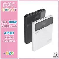 ราคา GOLF รุ่น G20 PD100W สินค้าใหม่ Powerbank 20000mAh 2USB 2Type-C สามารถชาร์จโทรศัพท์ โน๊ตบุ๊ค และอื่นๆอีกมากมาย (1729996515782789777)