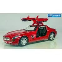 ราคา [COD] โมเดลรถเหล็ก โมเดลรถเบนซ์ เมอร์เซเดส-เบนซ์ 2 ประตู ปีกนก รถคลาสสิค เยอรมัน ของเล่น ของสะสม KINSMART 1:36 Benz Model Mercedes-Benz SLS AMG Germany sports classic Diecast Toy (1731265213723411583)