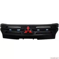 ราคา ปัจจุบัน กระจังหน้า พลาสติก ABS อย่างดี ไฟสีขาว โลโก้แดง รุ่น มิตซูบิชิ ไทรทัน MITSUBISHI TRITON ปี 2019 - 2021 สีดำด้าน 1 ชิ้น รถยนต์ Auto มอเตอร์ไซค์ กันชน (1731665011092326620)