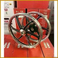 ราคา cacothshop คุณภาพรับประกันได้ ล้อแม็กหน้าดิสก์ - หลังดรัม WAVE110i 17x1.40 ล้อแม็กขอบ17 **6ก้าน** สีดำปัดก้าน Motorcycle มอเตอร์ไซค์ ไฟเลี้ยว ฟอซ่า (1730622509673318593)