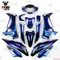 ราคา ความคงทน PUGParts ชุดสีเวฟ125i ไฟเลี้ยวบังลม (ชุด14ชิ้น) สีเอฟเฟค เหลือบ 3 มิติ ชุดสีwave125i ไฟเลี้ยวบังลม Motorcycle มอเตอร์ไซค์ Sticker สติกเกอร์ (1731737640275118634)