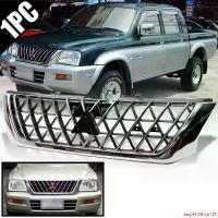 ราคา ใช้งานได้ กระจังหน้า หน้ากระจัง รุ่น มิตซูบิชิ สตราด้า MITSUBISHI STRADA ปี 2001 - 2005 สีชุบล้วน ไม่รวมโลโก้ 1 ชิ้น รถยนต์ Auto มอเตอร์ไซค์ (1731664757048576810)