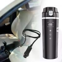 ราคา กาต้มน้ำในรถยนต์ หม้อต้ม 12V และ 24V เครื่องทำความร้อนอัจฉริยะ ถ้วยในรถยนต์ กาต้มน้ำไฟฟ้า สำหรับชงชา กาแฟ น้ำร้อน นม เหมาะสำหรับใช้ในโรงเรียน (1729819773886564698)