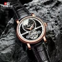 ราคา นาฬิกาจักรกล TEVISE สำหรับผู้ชาย เรืองแสง ใหม่ สไตล์ดาราอินเทอร์เน็ต หนังแท้ ลำลอง กันน้ำ อัตโนมัติเต็มรูปแบบ นาฬิกาข้อมือ นาฬิกา เซตคู่ ရ ေ န ွ ေ း အ ိ ပ ် premium wa (1731314037767374468)