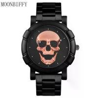 ราคา นาฬิกาสปอร์ตลำลองสำหรับผู้ชาย ลายหัวกะโหลกใหม่ สายเหล็ก นาฬิกาควอทซ์ที่ไม่ใช่กลไก โครโนกราฟ นาฬิกาข้อมือ Relogios (1729904244466617027)