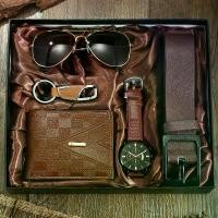 ราคา นาฬิกาผู้ชาย ดีไซน์ดั้งเดิม หรูหรา กันน้ำ มัลติฟังก์ชั่น การเคลื่อนไหวควอทซ์ สายหนังลำลอง เรืองแสง นาฬิกาข้อมือ เข็มขัดลำดับเลขโรมัน ชุดกล่องของขวัญผู้ชาย (1730436357190224522)