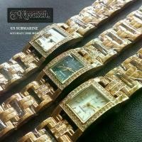 ราคา นาฬิกาผู้หญิง US SUBMARINE รุ่น J-220L นาฬิกาข้อมือ ระบบควอทซ์ นาฬิกาผู้หญิง สายเหล็ก ของแท้ กันน้ำ (1729966976796100669)