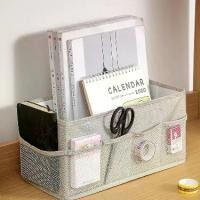 ราคา กล่องเก็บเครื่องสำอาง วัสดุผ้าฝ้ายลินิน สไตล์ญี่ปุ่น เหมาะสำหรับสำนักงาน หอพัก เดสก์ท็อป สกินแคร์ ตะกร้าพับ เครื่องเขียน เบ็ดเตล็ด ที่เก็บเครื่องสำอาง (1731485674911663414)