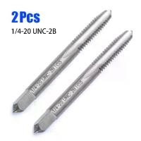 ราคา ก๊อกมือขวา1/4-20 UNC-2B 2 ชิ้น HSS เกลียวขลุ่ยตรง สว่าน สกรู เกลียว เครื่องมือเกลียว ก๊อกสกรู เครื่องมือช่าง (1729706879487347506)