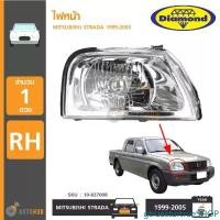 ราคา gtruesturtrueSHOP ใช้งานได้ DIAMOND ไฟหน้า MITSUBISHI STRADA ปี 1999-2005 Car รถยนต์ รถจักร Led (1731468888084941342)