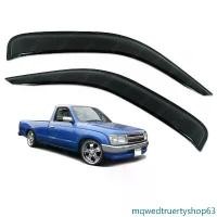 ราคา mqwedtruertyshop63 แบบพกพา กันสาด ไทเกอร์ กันสาดฝน 2 ประตู คู่หน้า สีดำเข้ม สำหรับ โตโยต้า Toyota Hilux Tiger ปี 1998-2005 Car รถยนต์ กันฝน ผ้า ผ้าใบ กันแดด (1731677609054210734)