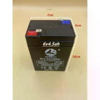 ราคา แบตเตอรี่แห้ง 6V4.5Ah /20HR เหมาะสำหรับรถเด็กเล่น/รถมอเตอร์ไซร์เด็กเล่นหลายหลายรุ่น/เครื่องสำรองไฟ UPS ถ่านไฟฉาย ที่ จับ มือ ถือ มอเตอร์ไซค์ เวฟ 125 บังลม n max grand fil (1731280846223084272)