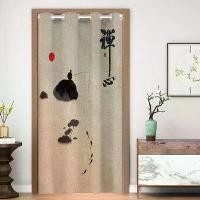 ราคา ผ้าม่านประตูและม่านกั้นประตู สไตล์จีน Zen กระจกกันลม เครื่องปรับอากาศ ติดตั้งฟรี เหมาะสำหรับห้องนอน ห้องครัว และห้องน้ำ ผ้าคลุมห้องน้ำ ผ้าม่านแขวน (1730939445972601441)