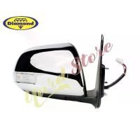 ราคา กระจกมองข้าง Toyota Vigo Champ ปี2011- 2014 ไฟฟ้า 7สาย มีไฟLED ชุบโครเมียม วีโก้ แชม กระจก กระจกข้าง ตราเพชร Car รถยนต์ (1730264674848835924)